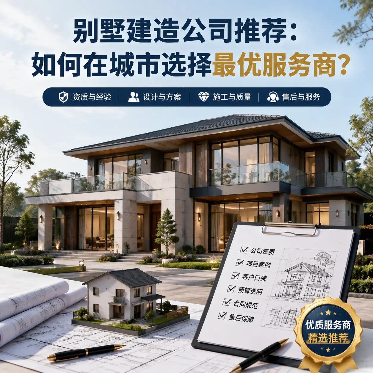 别墅建造公司推荐：如何在 黄平 选择最优服务商？