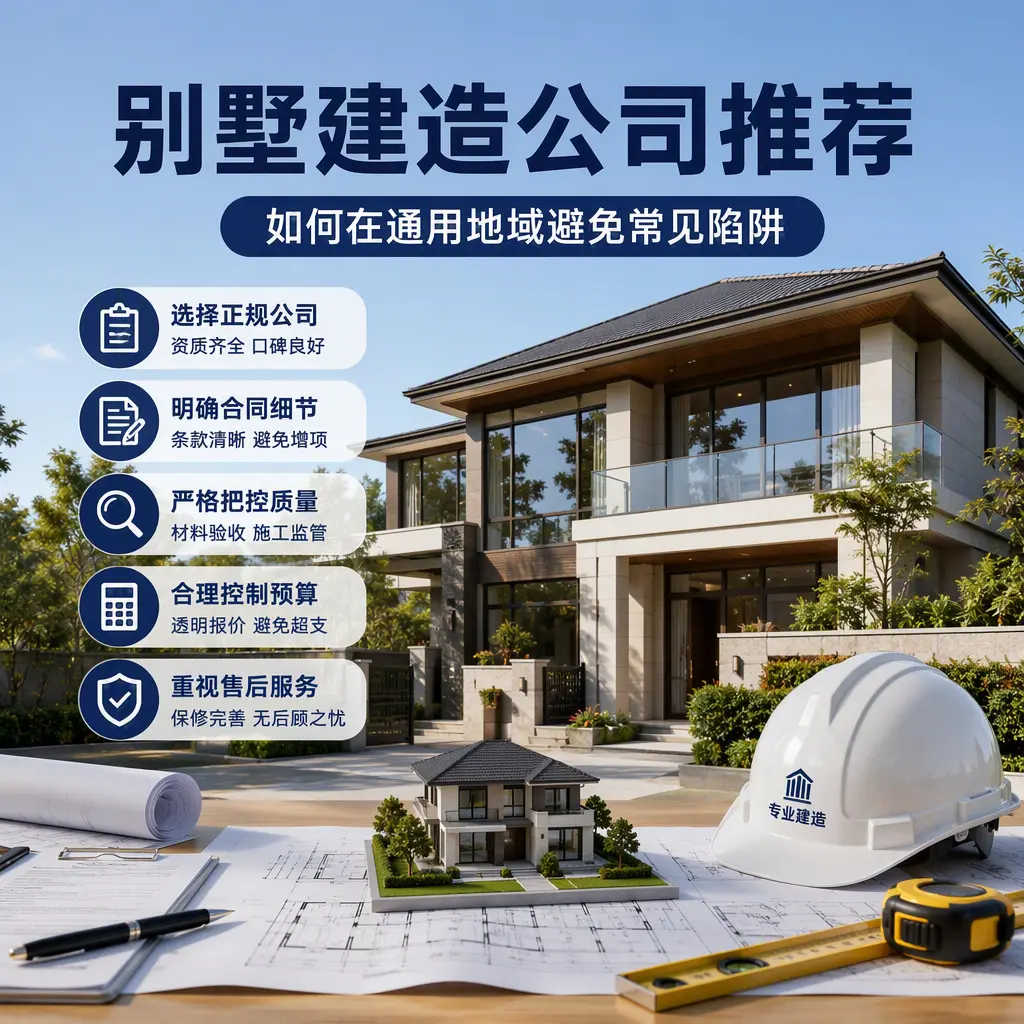 别墅建造公司推荐:如何在 黄平 避免常见陷阱