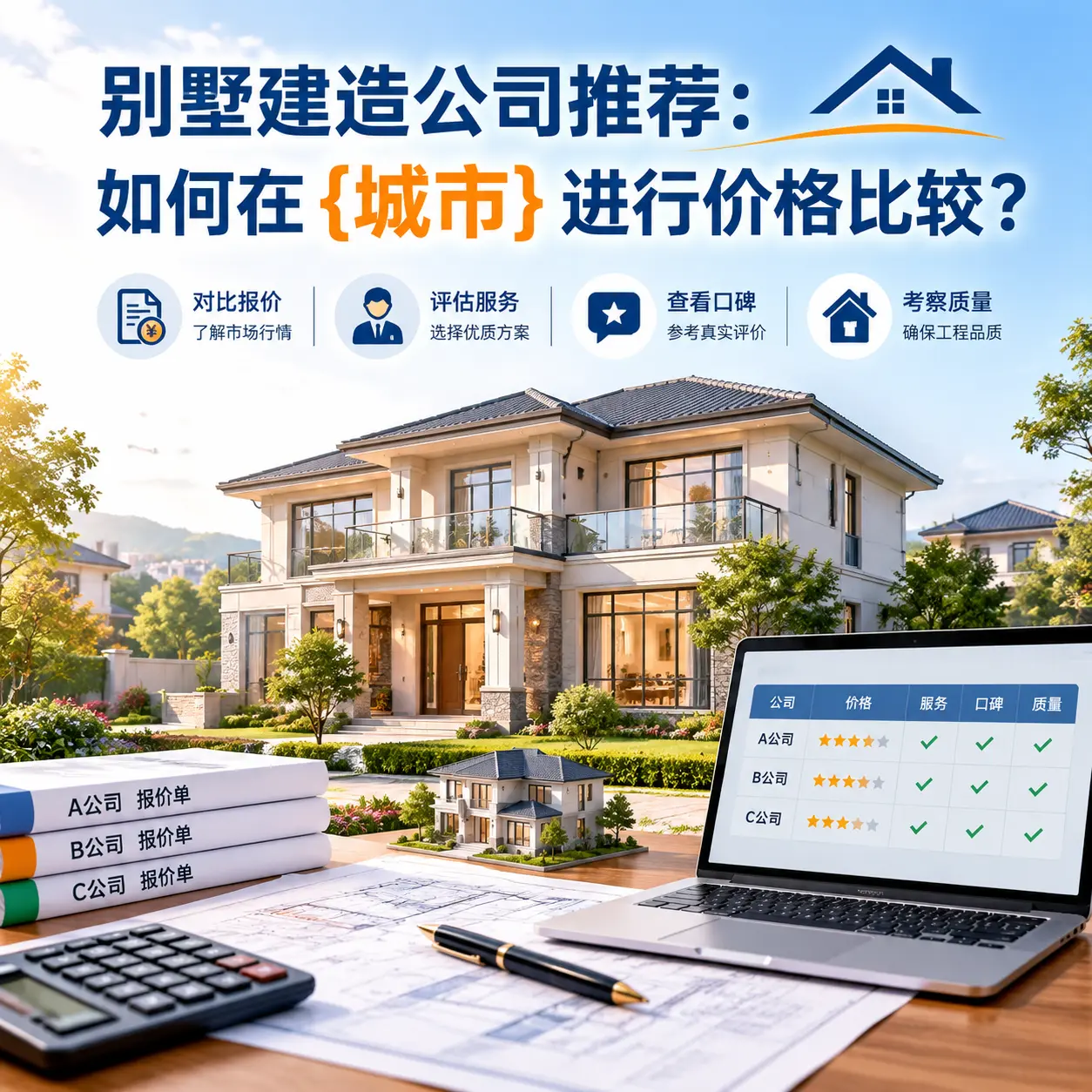 别墅建造公司推荐：如何在 黄平 进行价格比较？