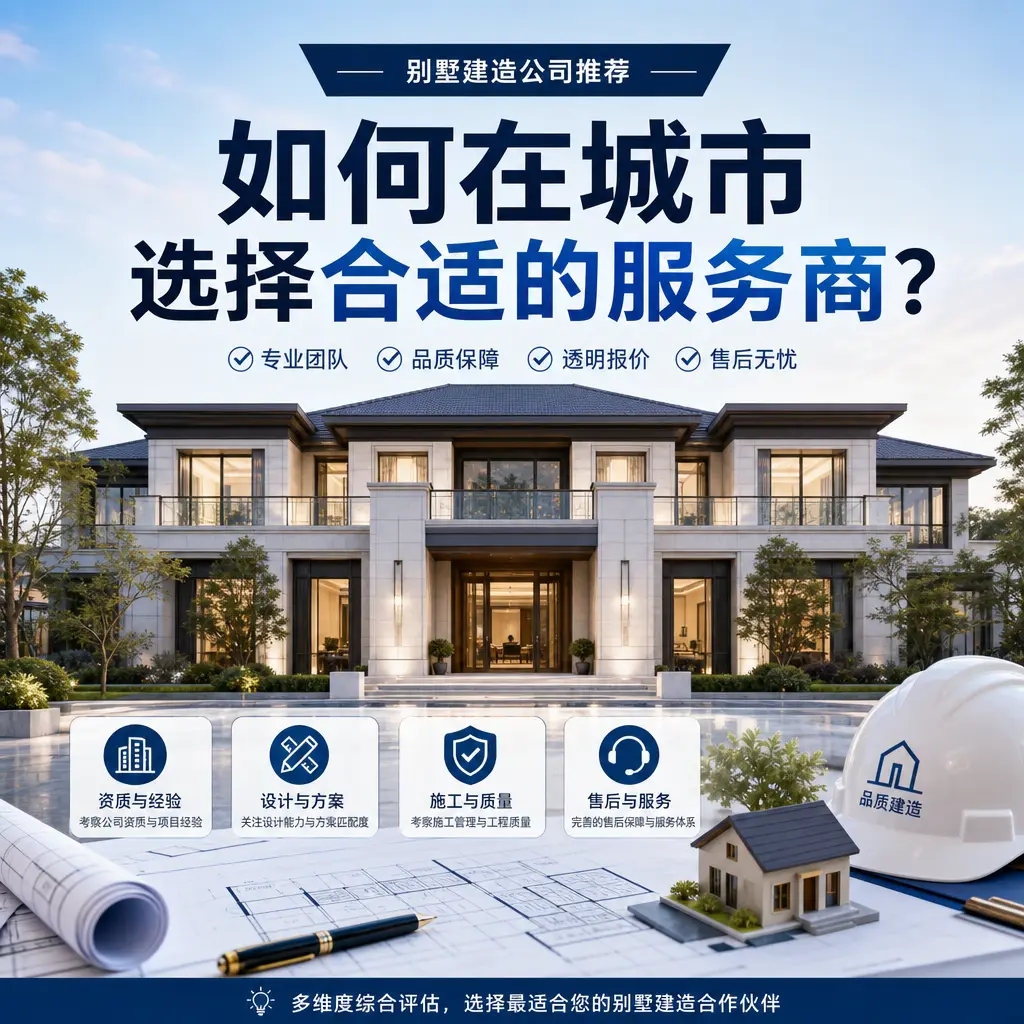 别墅建造公司推荐：如何在 黄平 选择合适的服务商？