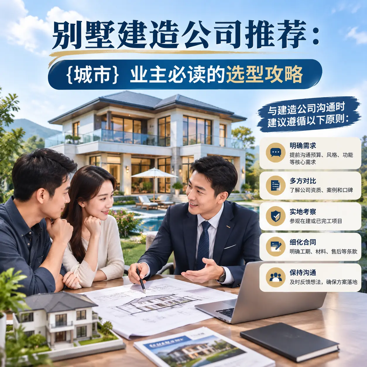 别墅建造公司推荐: 黄平 业主必读的选型攻略