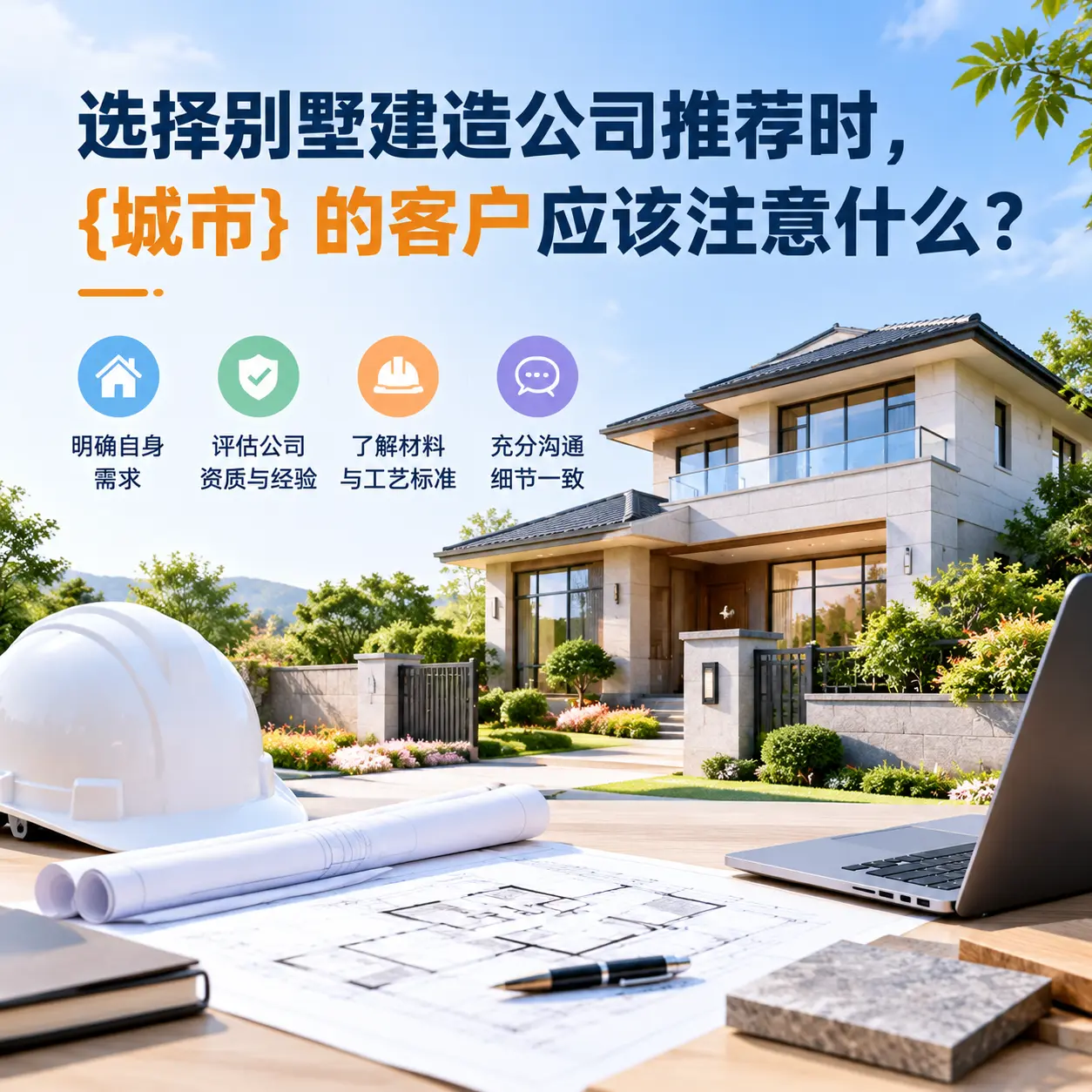 选择别墅建造公司推荐时，黄平 的客户应该注意什么？