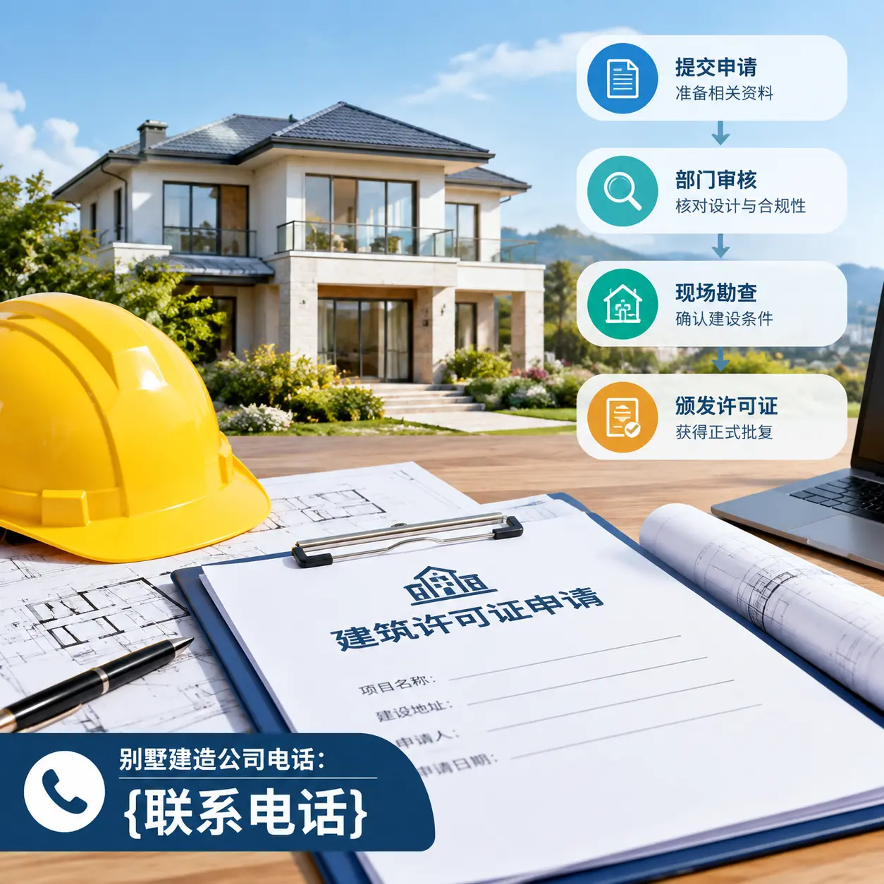 别墅建造公司电话：在黄平建造前的准备工作