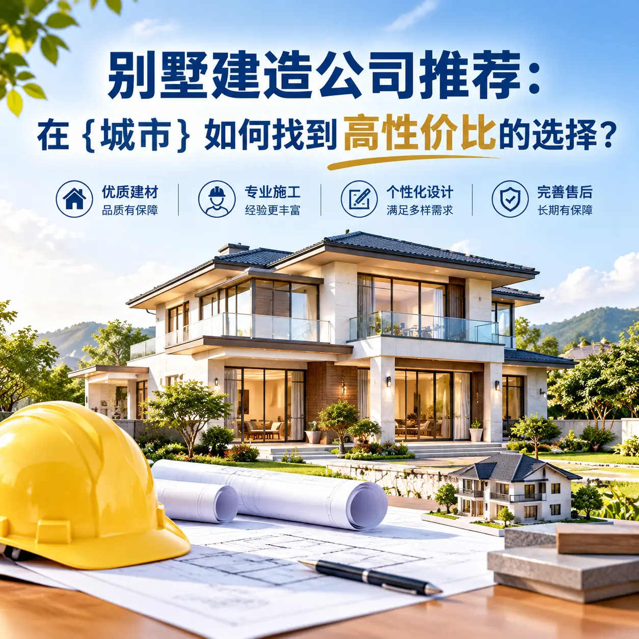 别墅建造公司推荐:在 黄平 如何找到高性价比的选择?