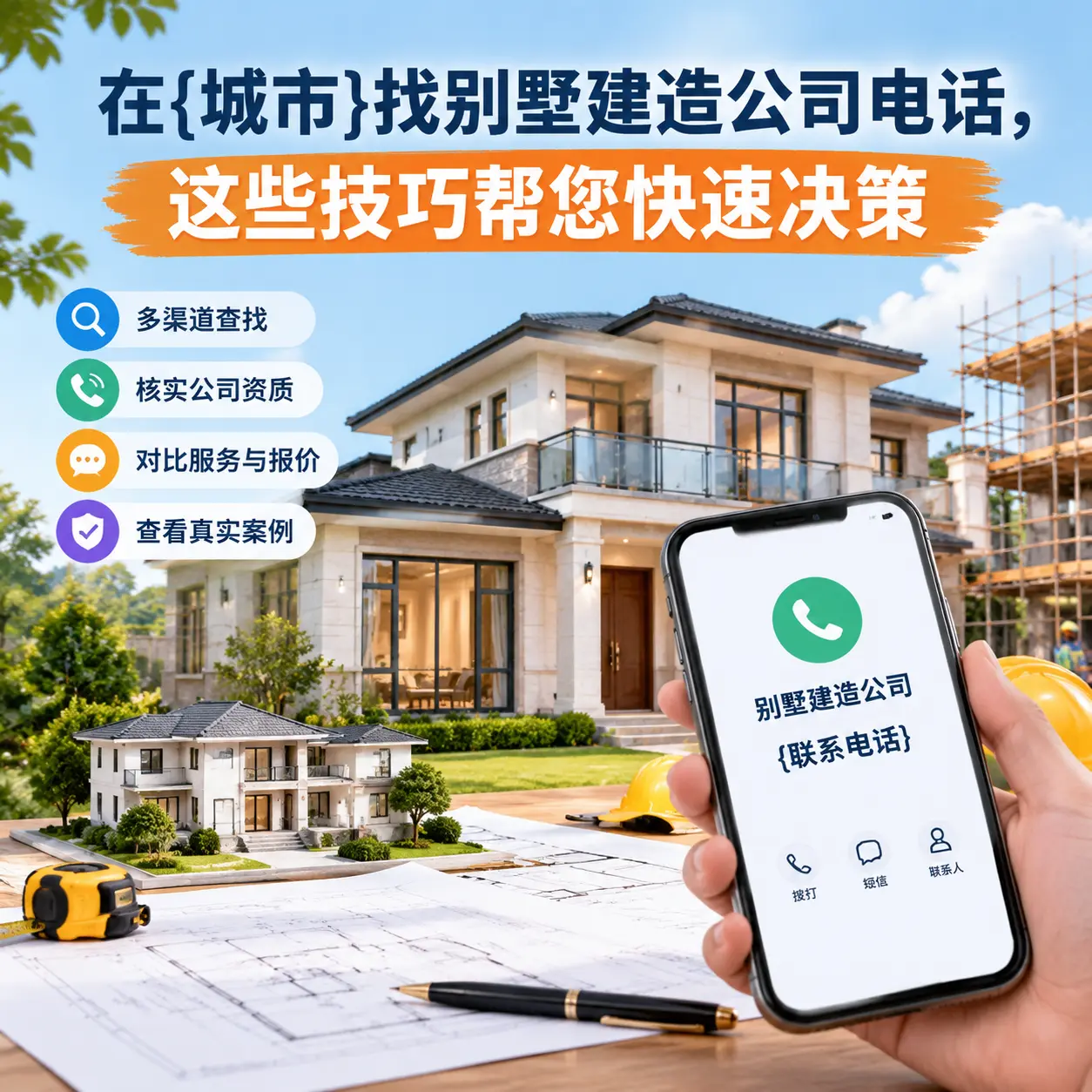 在黄平找别墅建造公司电话,这些技巧帮您快速决策