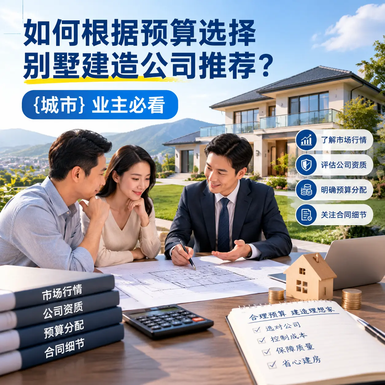 如何根据预算选择别墅建造公司推荐？ 黄平 业主必看