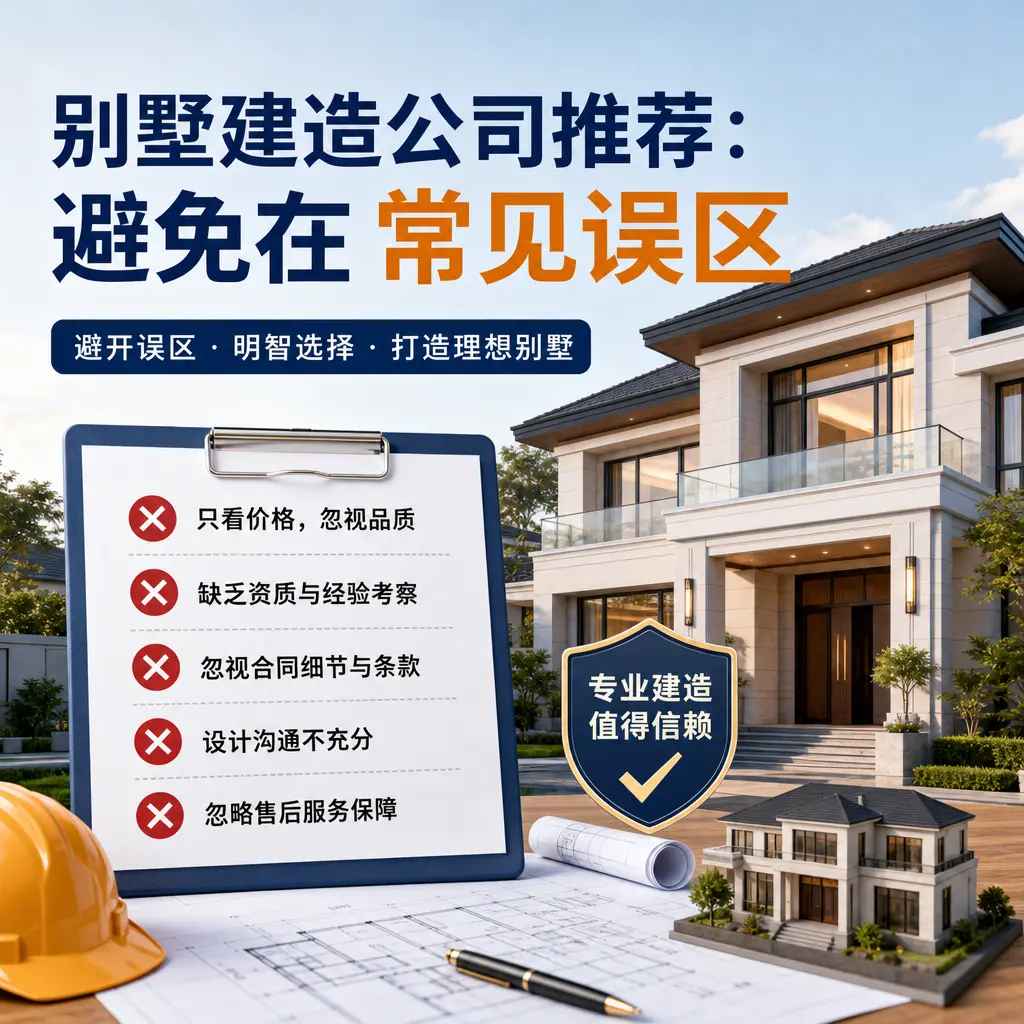 别墅建造公司推荐：避免在 黄平 的常见误区