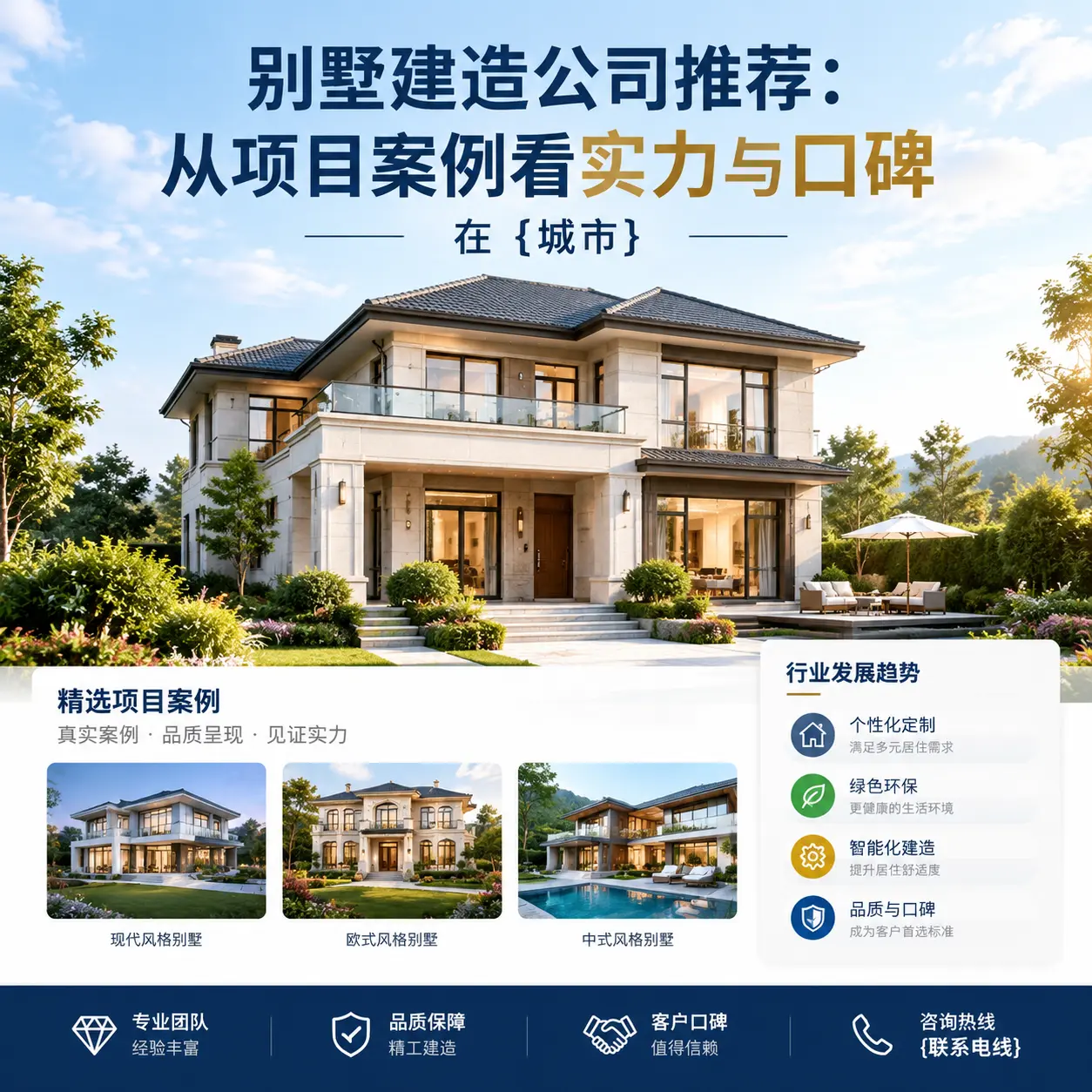 别墅建造公司推荐:从项目案例看实力与口碑在 黄平