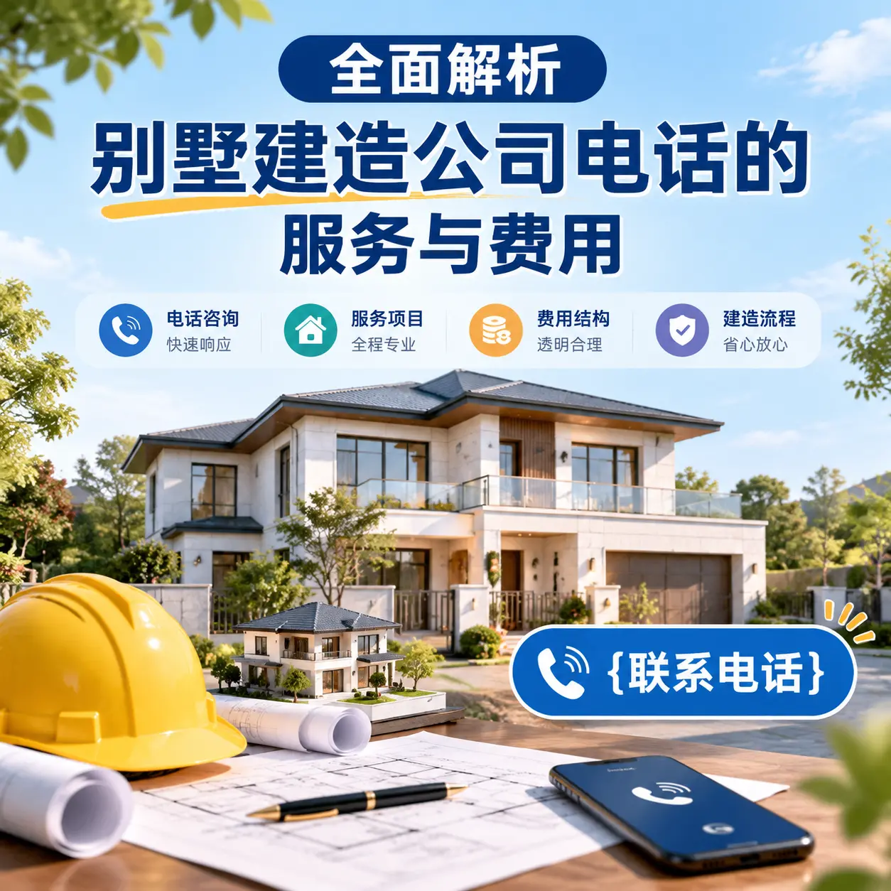 全面解析黄平别墅建造公司电话的服务与费用