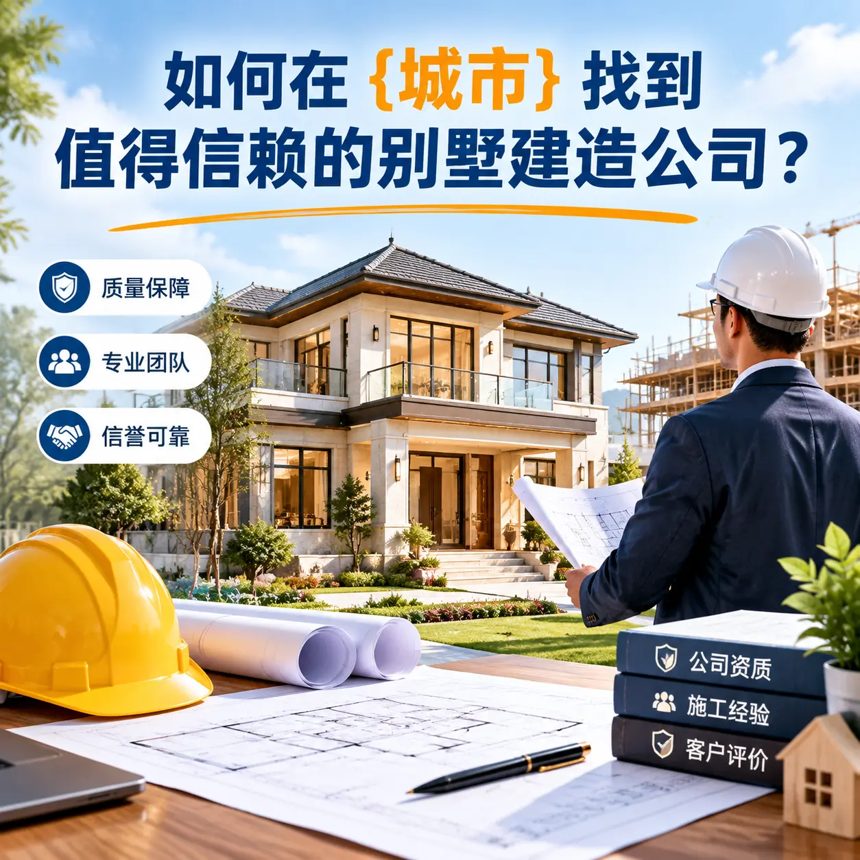 如何在 黄平 找到值得信赖的别墅建造公司？
